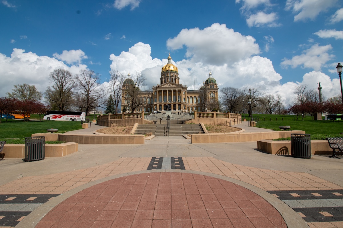 Iowa State Capitol Exterior